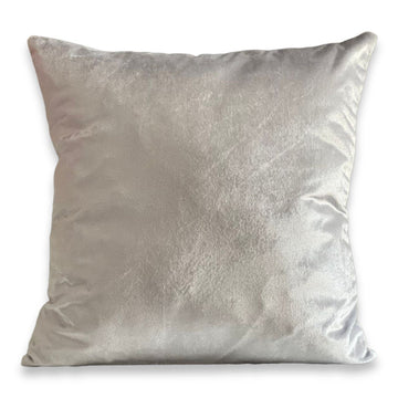 Funda Para Cojines Velvet Satin Plata Claro 45x45cm