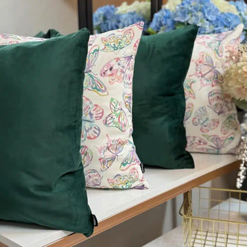 Fundas Para Cojines Decorativos Col25-1 ( 4 Fundas ) 45x45cm Ref-17