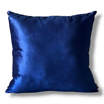 Funda Para Cojin Velvet Satin Azul 45x45cm