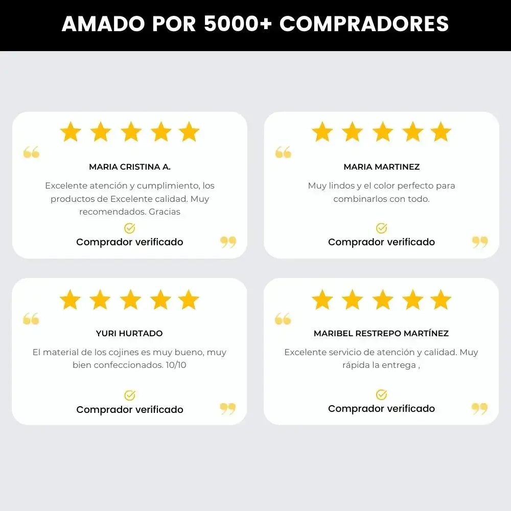 reseñas de clientes fundas para cojines decorativos dikasa