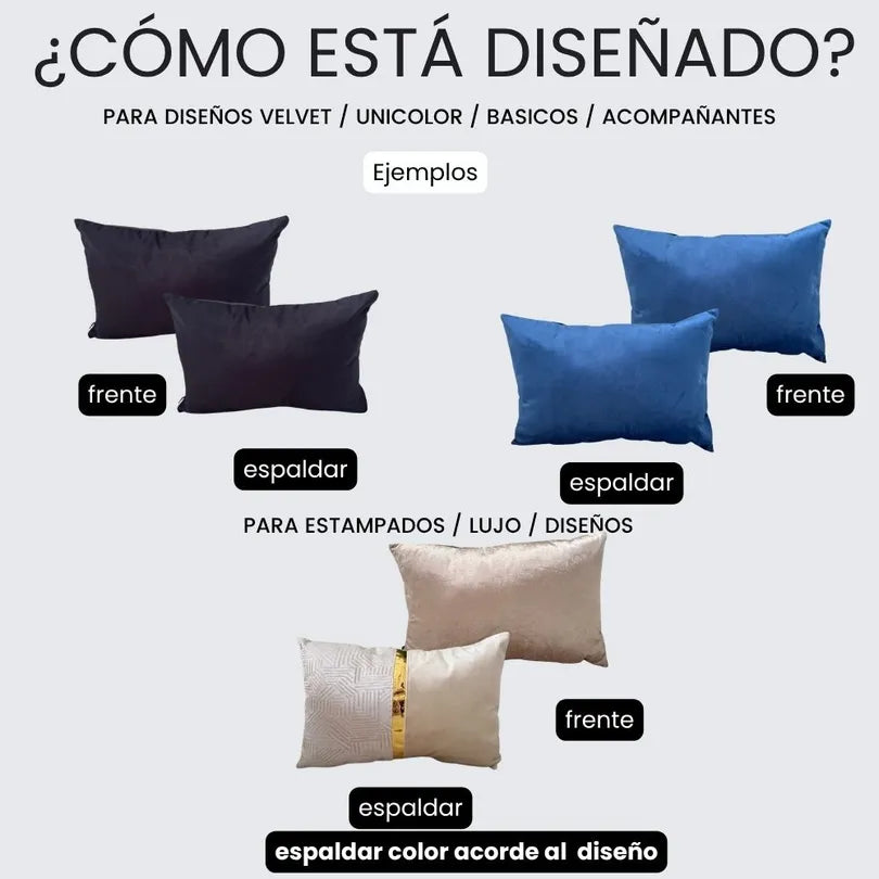 Fundas Para Cojines Rectangular Verde Espejo Plata 30x50cm