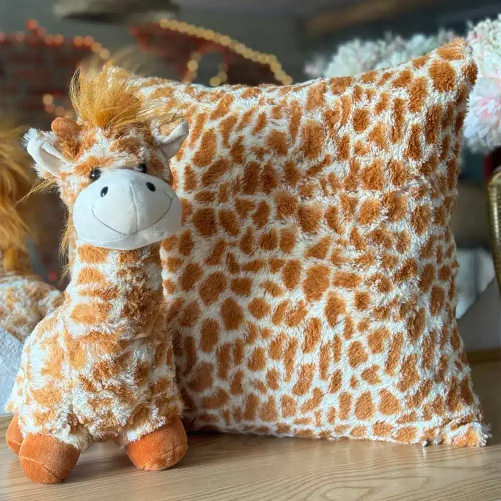 Fundas Cojines Para Niños - Peluche Jirafa