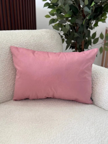 Fundas Para Cojines Rectangular Básico Palo de Rosa 30x50cm