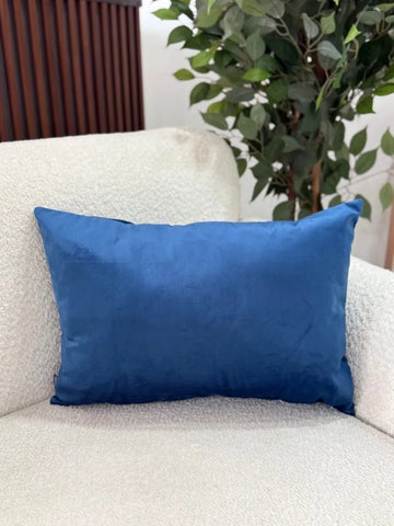 Fundas Para Cojines Rectangular Básico Azul 30x50cm