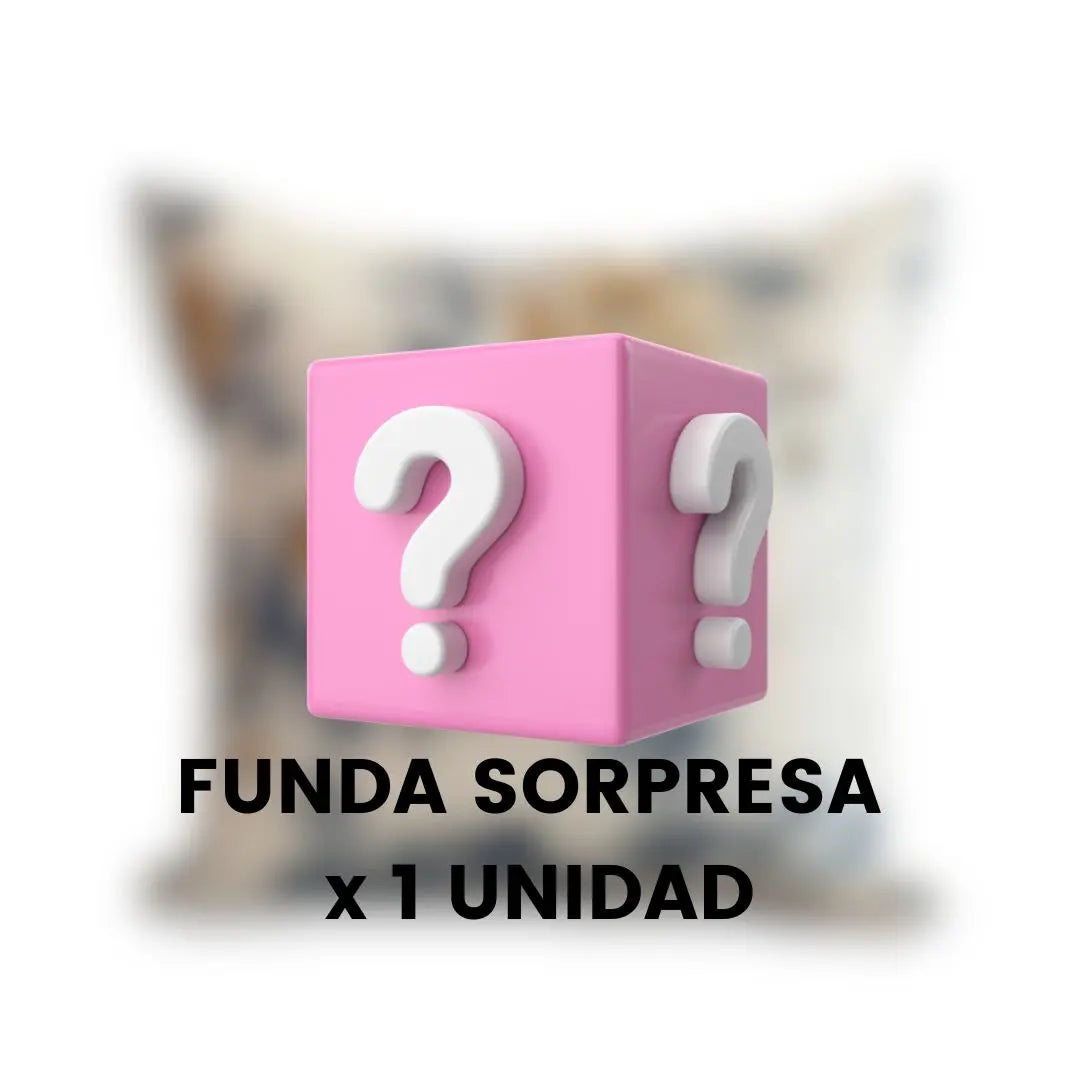 Fundas Para Cojines Sorpresa 45x45cm ( 1 Unidad )