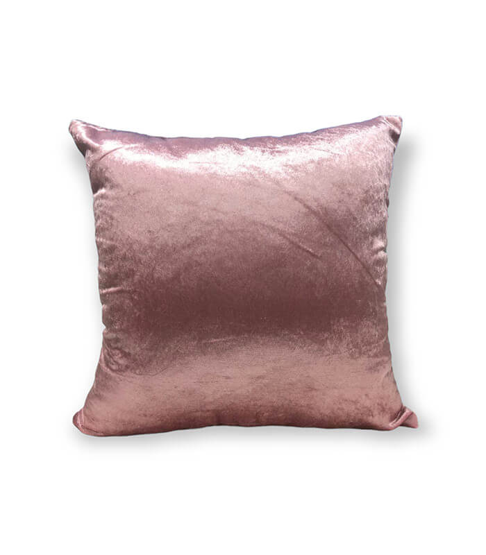 Funda Para Cojines Velvet Satin Palo de Rosa 45x45cm