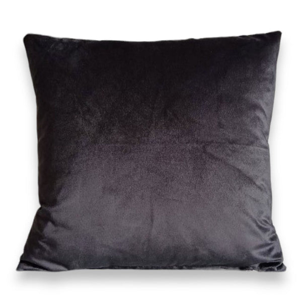 Funda Para Cojines Velvet Satin Negro 45x45cm