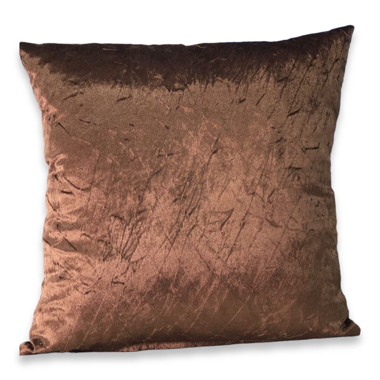 Funda Para Cojines Velvet Satin Cafe 45x45cm