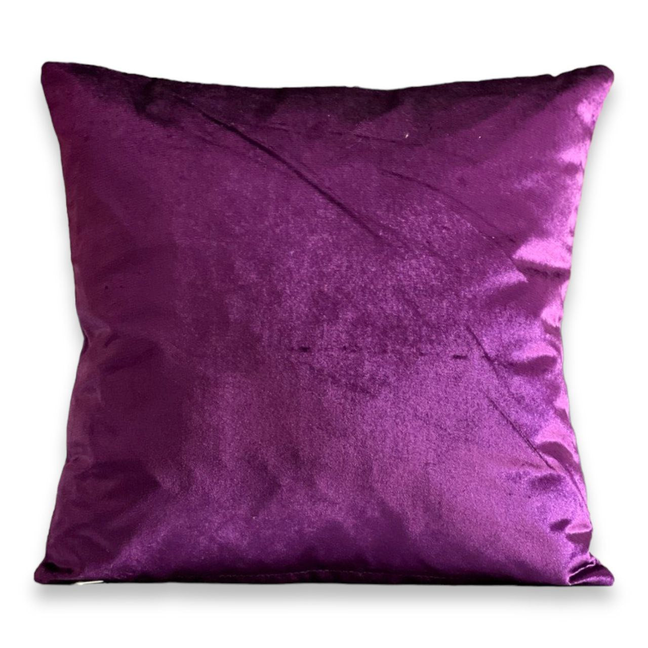 Funda Para Cojines Velvet Satin Purpura 45x45cm