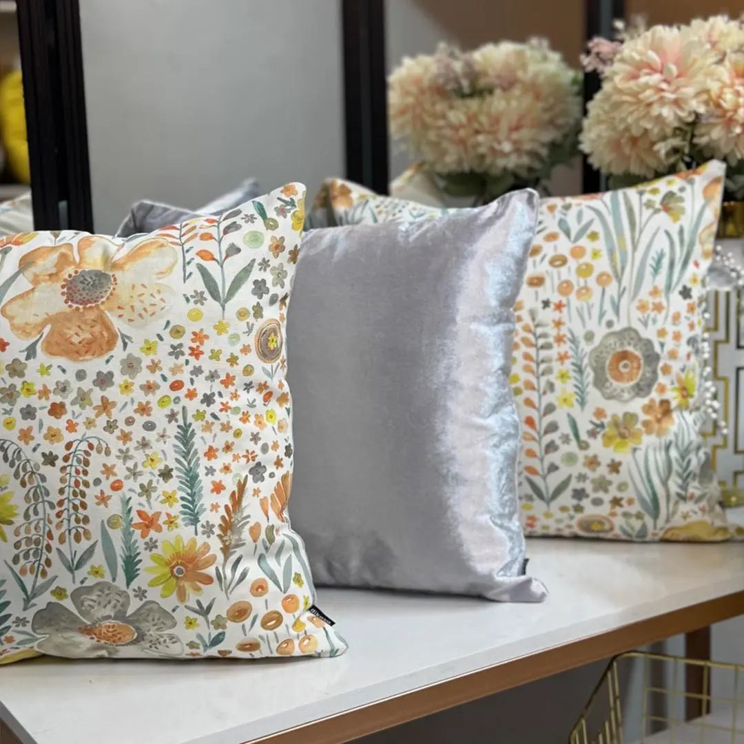 Fundas Para Cojines Decorativos Col25-1 ( 3 Fundas ) 45x45cm Ref-12