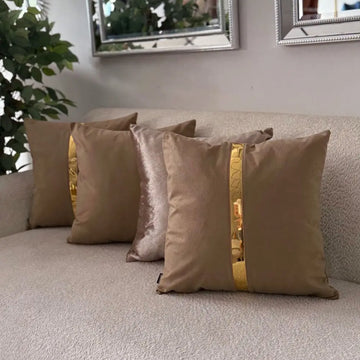 Fundas Para Cojines Decorativos Col26-1 ( 4 Fundas ) 45x45cm R-019