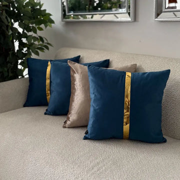 Fundas Para Cojines Decorativos Col26-1 ( 4 Fundas ) 45x45cm R-023