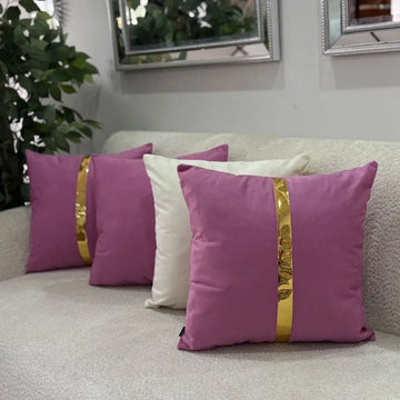 Fundas Para Cojines Decorativos Col26-1 ( 4 Fundas ) 45x45cm R-032