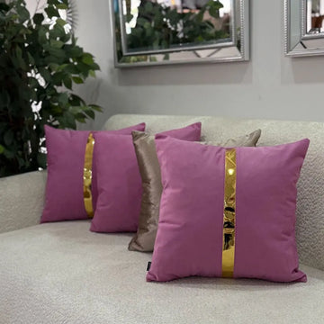 Fundas Para Cojines Decorativos Col26-1 ( 4 Fundas ) 45x45cm R-033
