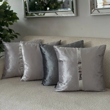 Fundas Para Cojines Decorativos Col26-1 ( 4 Fundas ) 45x45cm R-010