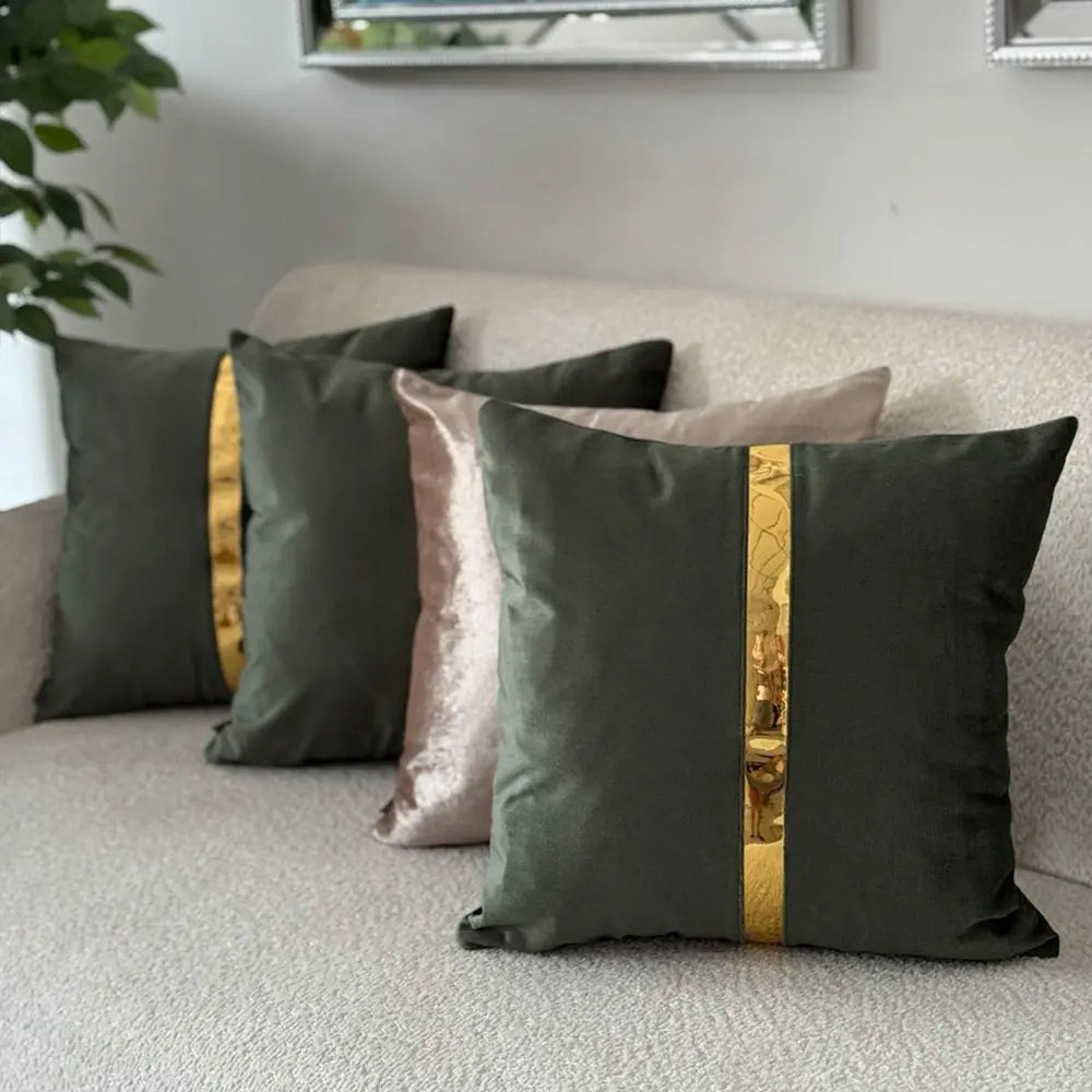 Fundas Para Cojines Decorativos Col26-1 ( 4 Fundas ) 45x45cm R-015