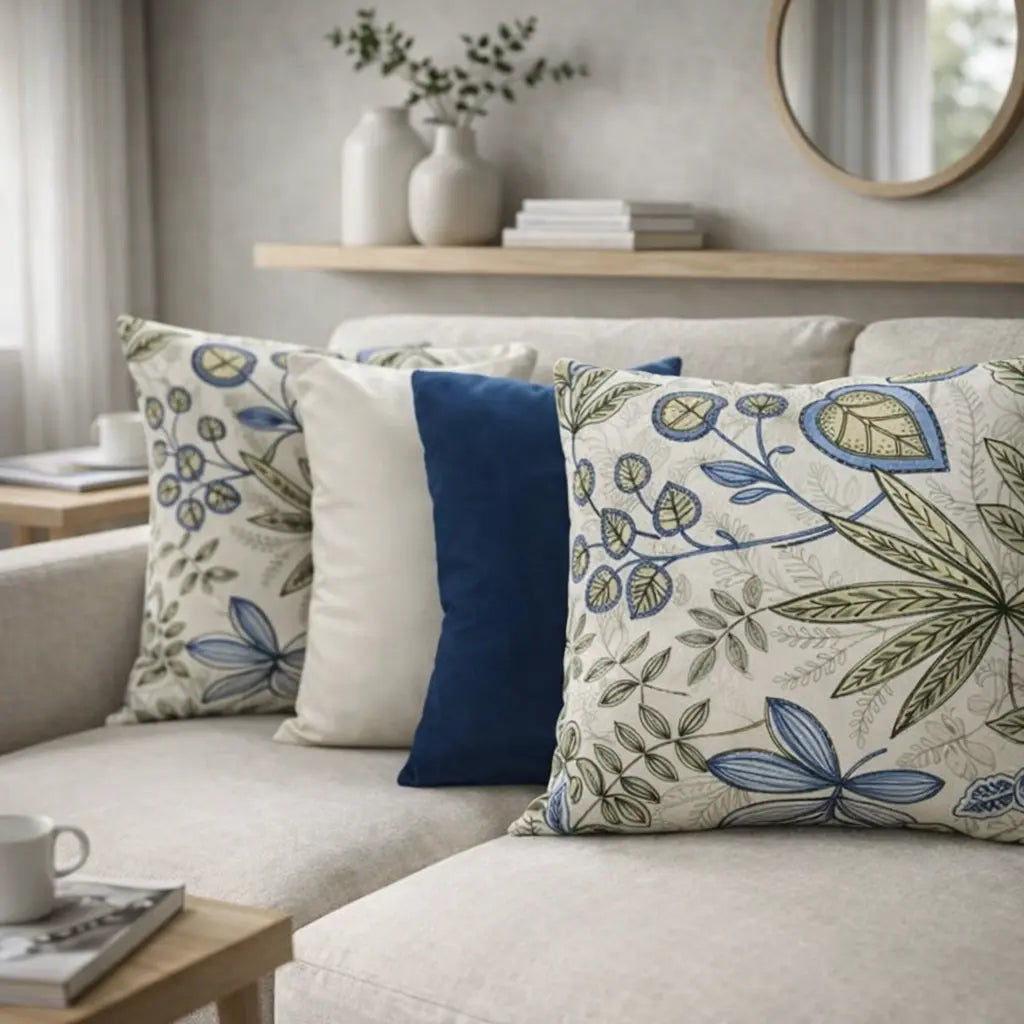 Fundas Para Cojines Decorativos Col26-1 ( 4 Fundas ) 45x45cm R-002