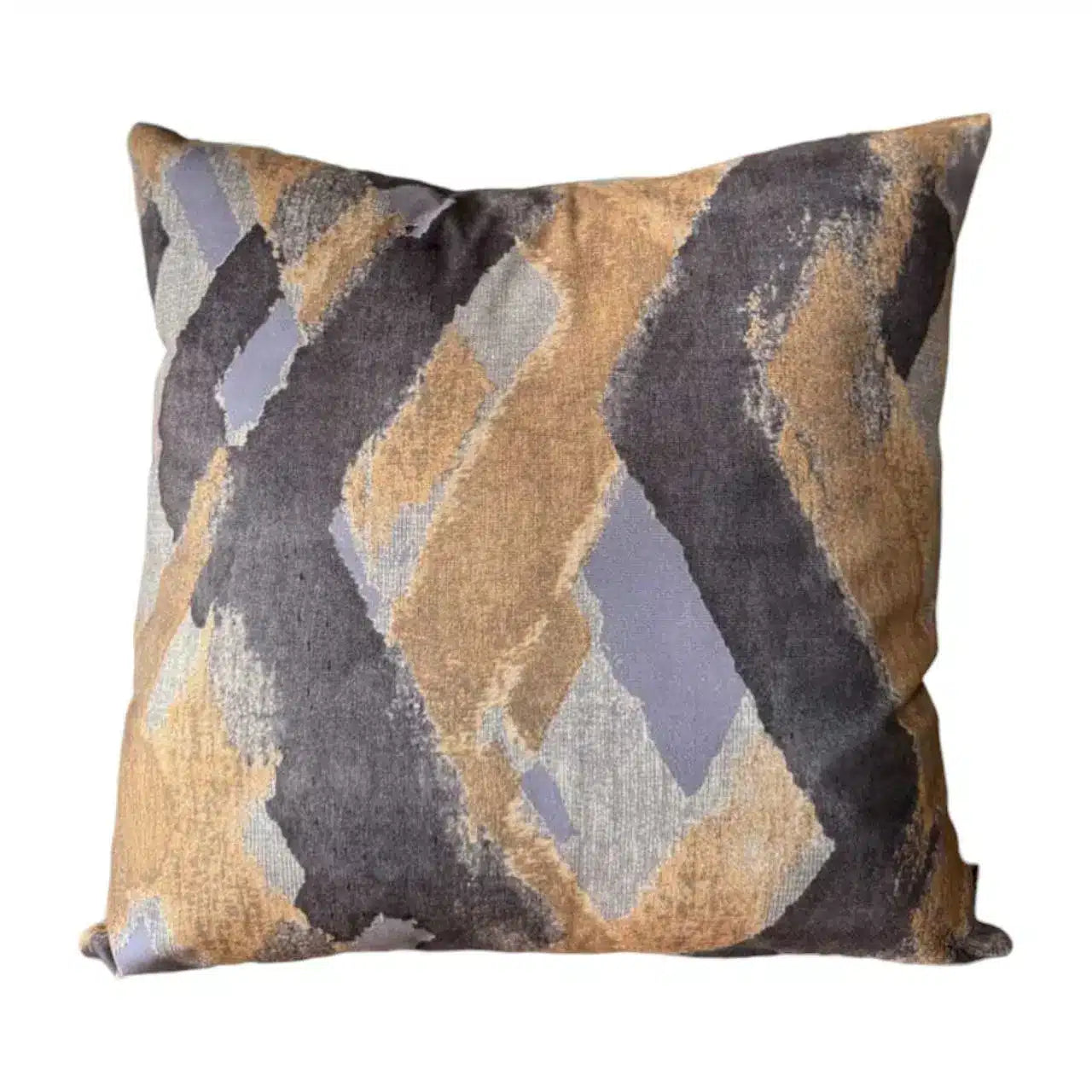Fundas Para Cojines Estampado Dorado Cafe Gris Beis 45x45cm