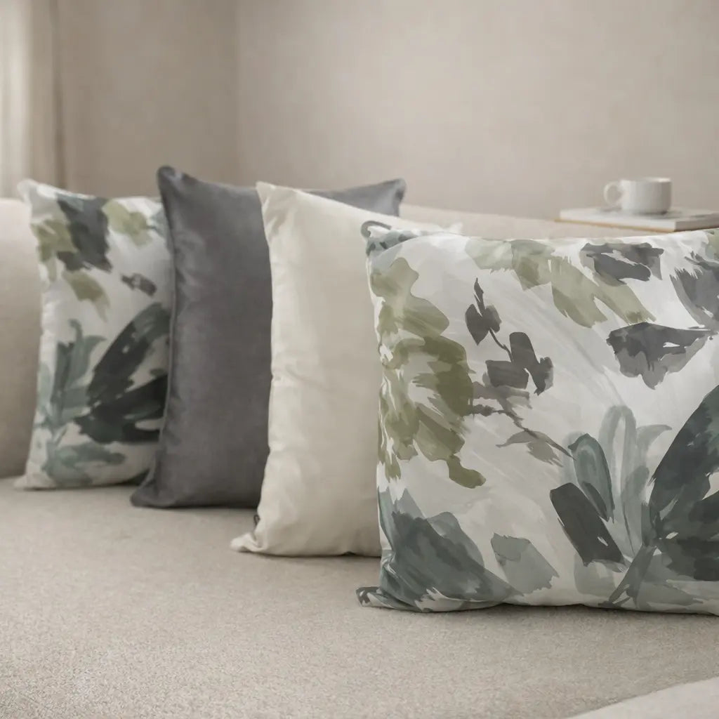 Fundas Para Cojines Decorativos Col26-1 ( 4 Fundas ) 45x45cm R-006