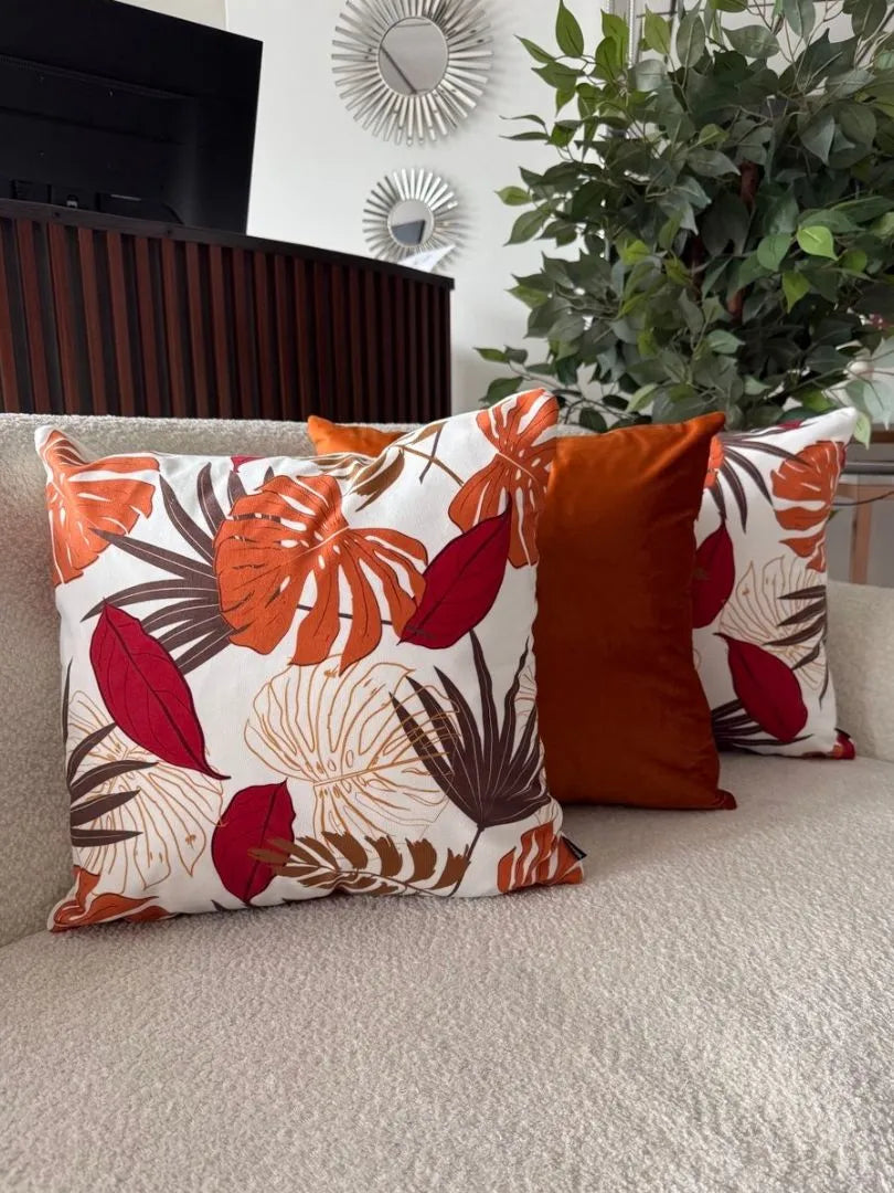 Fundas Para Cojines Estampado kit 3 Ref NM-04 45x45cm