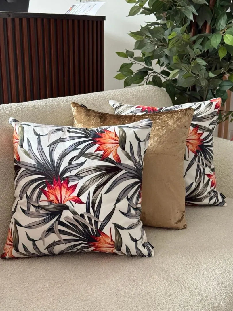 Fundas Para Cojines Estampado kit 3 Ref NM-06 45x45cm