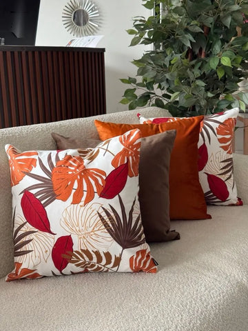 Fundas Para Cojines Estampado kit 4 Ref NM-06 45x45cm
