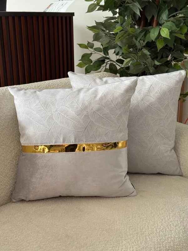 Fundas Para Cojines Jacquard Kit 2 Ref NM-04 45x45cm