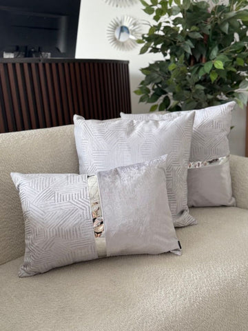 Fundas Para Cojines Jacquard Kit 3 Ref NM-06 45x45cm