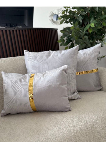 Fundas Para Cojines Jacquard Kit 3 Ref NM-07 45x45cm