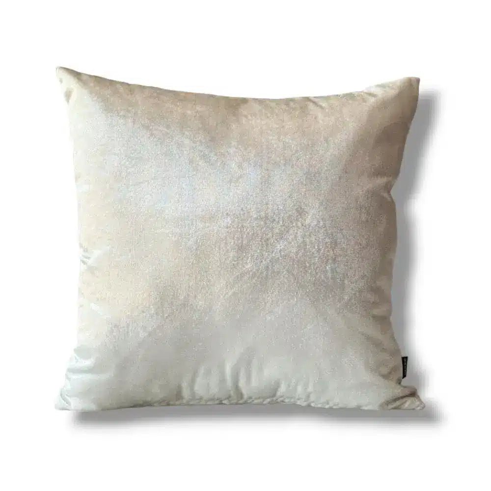 Funda Para Cojines Velvet Satin Blanco Hueso 45x45cm